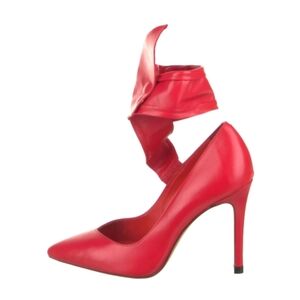 Iro red Leather Pumps